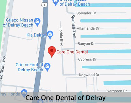 Map image for Multiple Teeth Replacement Options in Delray Beach, FL